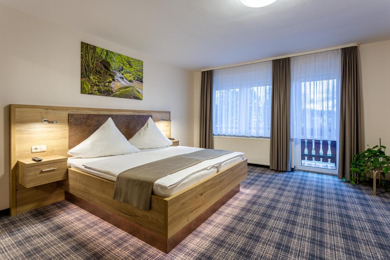 הונשטיין Hotel Zur Aussicht מראה חיצוני תמונה