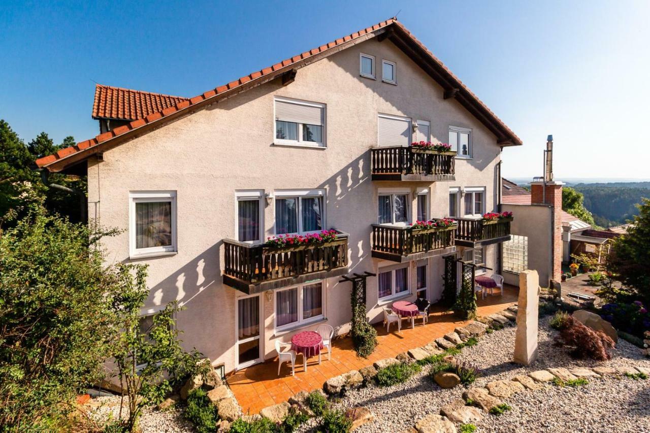 הונשטיין Hotel Zur Aussicht מראה חיצוני תמונה